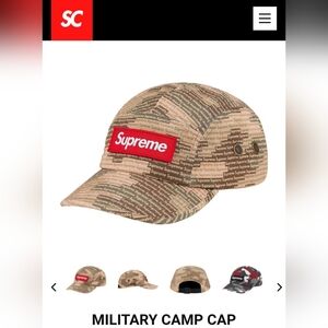 Supreme Military Camp Cap *SS21* *NWT*